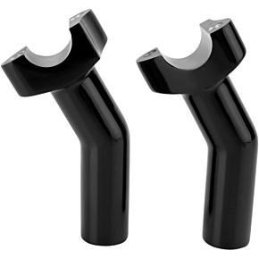 Risers - Pullback - 4-1/2" - Black 0602-0414