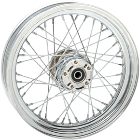 Rear Wheel - Single Disc/No ABS - Chrome - 16"x3.00" 0204-0423