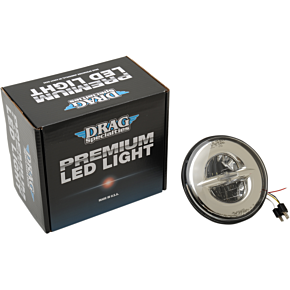 7" Reflector-Style Headlight - Chrome 2001-1542