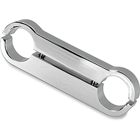 Chrome Gauge Mount - For 1.25" Risers BKT-5007