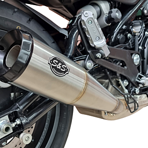 Grand National Slip-On Muffler - Brushed Stainless Steel - X™500 550-1114