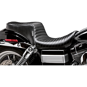 Cherokee Seat - Pleated - Black - FXDWG '96-'03 LN-023PT