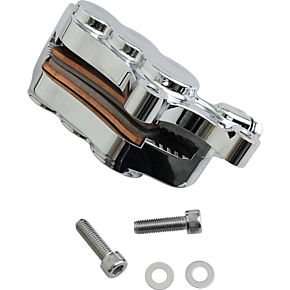 6-Piston Caliper - Front Right - Chrome - 11.8" 02-216
