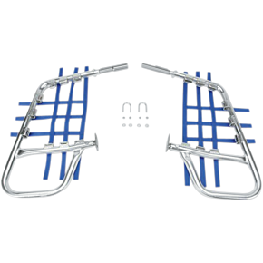 Nerf Bars - LT250R - Natural/Blue 60-6230