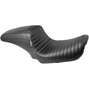 Le Pera Kickflip Seat - Pleated - Black - FXD '06-'17 LK-591PT