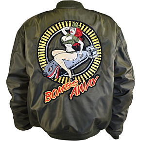 Bombs Away Jacket - Green - 4XL JT84030-4XL