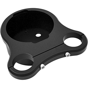 1.25" T-Bar Single Gauge Mount - Flat Black - For '00-'20 OEM Style Gauges 2201-0201