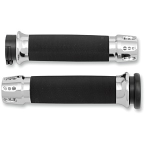 Grips - Gatlin - Custom - Chrome CC-85-CH-GAT