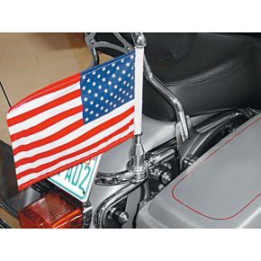 Flag Mount -  7/8" Round Bar - With 6" X 9" Flag RFM-FXD2