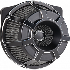 Inverted Series Air Cleaner Kit - Beveled - Black 600-225