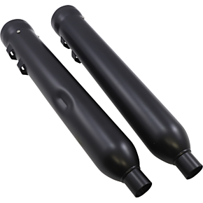Cobra Neighbor Hater Mufflers for '95-'16 Bagger - Black 6107RB