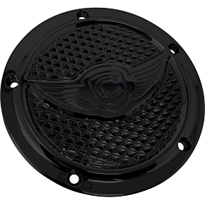 Derby Cover - 5-Hole - Diamondback - Black C3075-B