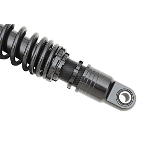 Drag Specialties Shocks Premium Ride-Height Adjustable Shocks - Black - Standard - 12" C16-0162AB