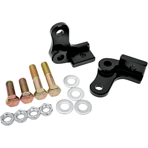 La Choppers Rear Lowering Kit - Black Powder Coated - Lowers 1" -  '00-'04 XL LA-7500-00