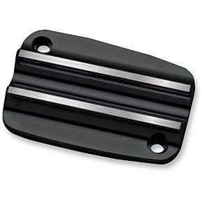  Master Cylinder Lid - Clutch - Finned - Black C1177-B