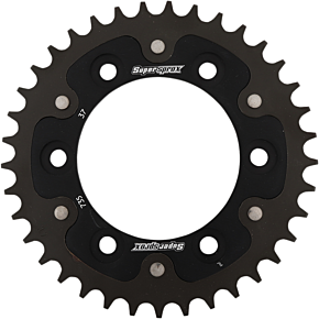 Supersprox Stealth Rear Sprocket - 37 Tooth - Black - Ducati RST-735-37-BLK