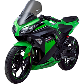 Zero Gravity Sport Winsdscreen - Smoke - Ninja 300