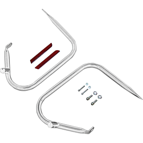 Saddlebag Guards - Chrome 0505-1561