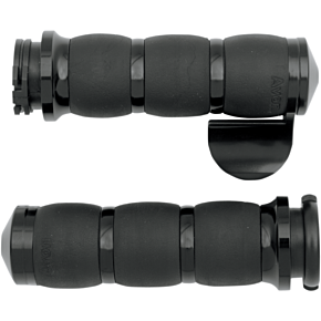 Grips - Velvet Air - Throttle Boss - Black AIR-96-BOSS