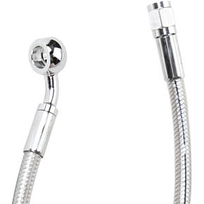 Brake Line - 10 mm-35° - 31" - Polished Stainless 57131