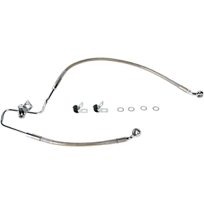 Brake Line - Rear - Stainless Steel 1741-0876