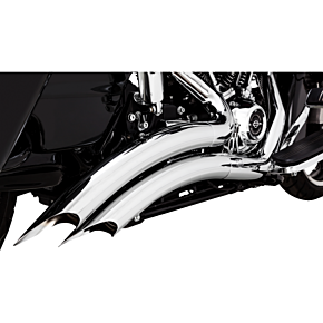 Big Radius Exhaust System - Chrome 26373