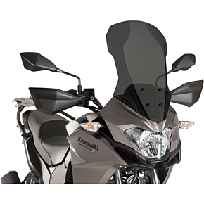PUIG Race Windscreen - Clear - Tour - Kawasaki