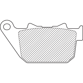 Semi-Metallic Brake Pads - Rear 1721-0885