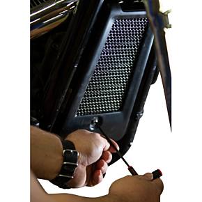 Oil Cooler Guard - Black - Softail KWS-02-0616-B