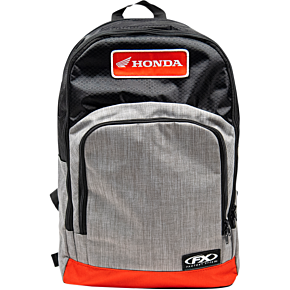 Honda Standard Backpack - Black/Gray/Red 23-89310