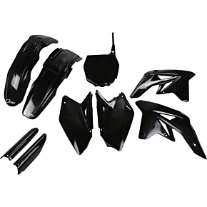 Body Kit - Black - Suzuki - RMZ '07-'09 SUKIT407F@001