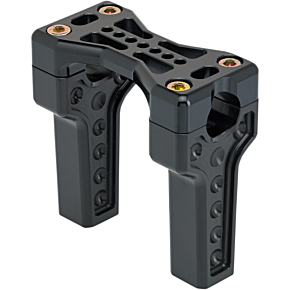 Risers - Straight - Bridge - Black 03-864-1B