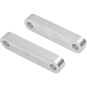 Klock Werks Hugger Front Fender Mounting Blocks - For 21" Wheels - Satin KW05-02-0104-R