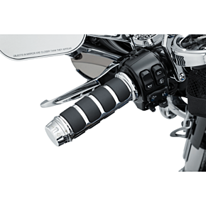 Kuryakyn Chrome Three-Piece ISO®-Grips - 6780