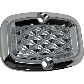  Rear Master Cylinder Cover - Diamondback - Chrome C3057-C
