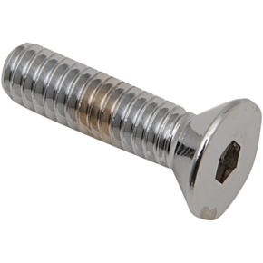 1/4X20X1" Chrome Flat Head DS192360
