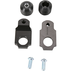 Axle Block Sliders - Kawasaki ZX-6R - Black DRAX-104-BK