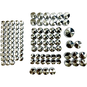 Complete Covers Bolt - Chrome - M8 2404-0982