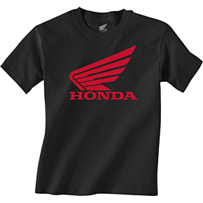 Youth Honda Wing T-Shirt - Black - Large NP21S-Y3033-L