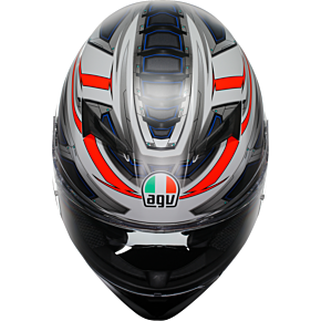 K3 Helmet - Space - Matte White/Red Fluo - XL 2118381004-020-XL