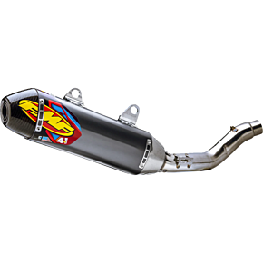 Factory 4.1 RCT Slip-On Muffler - Stainless Steel - Carbon Fiber Cap 042403