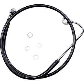 Brake Line - Front - Black - +10" -  FXS '12-'13 1741-3774