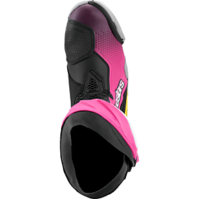Supertech R Boots - Black/Magenta/White/Yellow - US 12.5 / EU 48 2220021-1634- 48