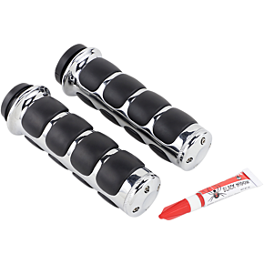Kuryakyn Chrome ISO®-Grips for '08 - '19 FLT