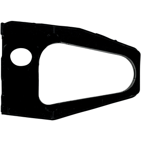 Moose Racing Front Chain Slider - Honda TRX250R - Black