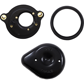 Ss Cycle Mounted Air Cleaner - Black - M8 170-0436C