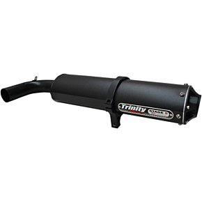 Trinity Racing Stage 5 Slip-On Muffler - Cerakote Black TR-4158S-CB