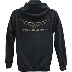 Goldwing Icon Zip-Up Hoodie - Black - XL 25-88806