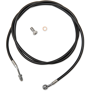 La Choppers Clutch Cable - 12" - 14" Ape Hanger Handlebars - Black Vinyl LA-8054C13B