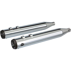 Ss Cycle Grand National Mufflers - Chrome 550-0689